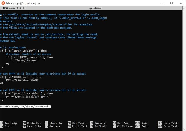 Adding PowerShell folder to our environmental path Adding PowerShell folder to our environmental path