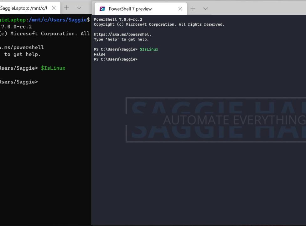 Install Powershell 7 on Wsl and Ubuntu
